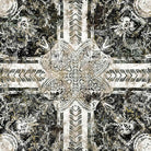 Kashan Linen Curtain Fabric in Charcoal, a luxurious and elegant choice for window treatments