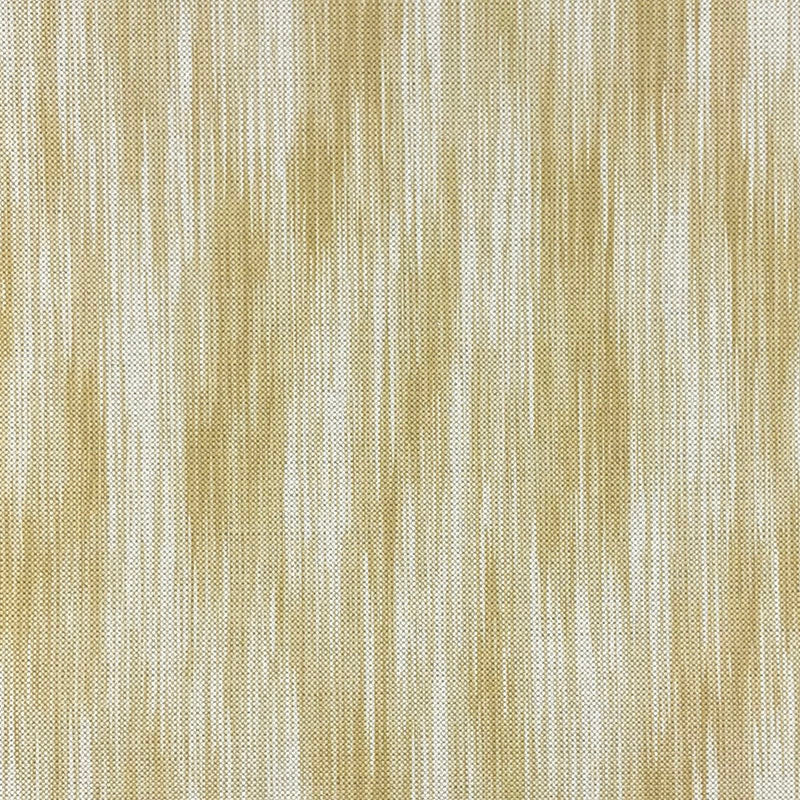 Lewiston ochre upholstery fabric with golden yellow vertical print on sample
