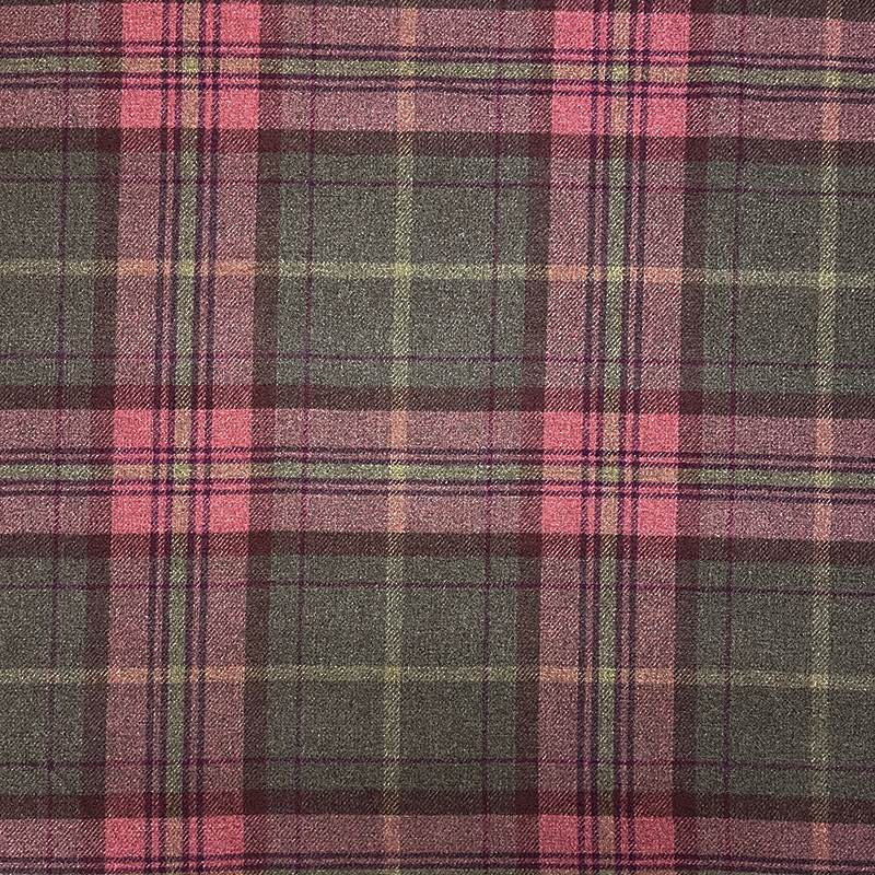 Loch Plaid Wool Fabric