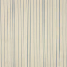Lowick Stripe sky linen curtain fabric flat image with pale blue vertical stripe