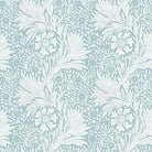 Duck egg William Morris velvet upholstery fabric featuring the Marigold pattern