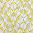 Marlow Linen Curtain Fabric in Ochre on White – flat lay detail