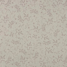 Milly Linen floral linen curtain fabric flat image with trailing leaf and sprig design