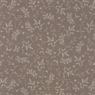 Milly Natural floral linen curtain fabric flat image with delicate botanical print