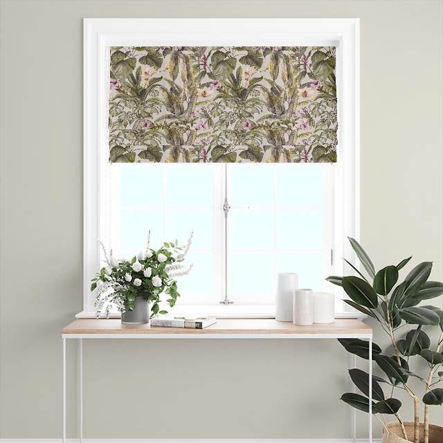 Musa Linen Curtain Fabric - Natural