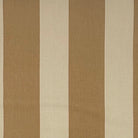 Narrow Stripe taupe 100% cotton cheap striped curtain fabric flat image with neutral 9.5cm stripe for curtains and blinds