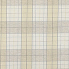Next Aleandro Natural Check upholstery fabric flat image, beige woven checked clearance fabric for furniture