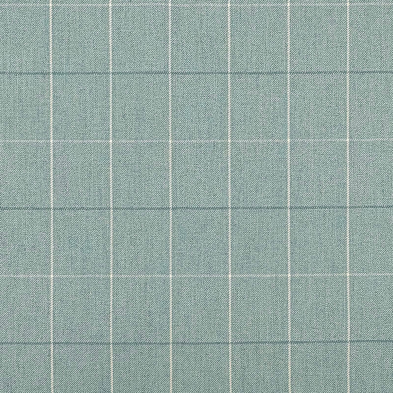 Next Check upholstery fabric in duck egg blue woven checked clearance fabric for furniture projects