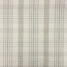Next Colton Natural check fire retardant upholstery fabric flat image with beige woven country check design