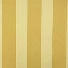 Ochre narrow stripe cotton curtain fabric flat image with warm yellow woven stripes for curtains and Roman blinds