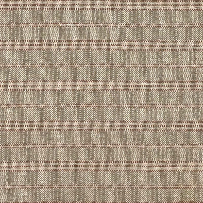 Next Oak Stripe railroaded fire retardant upholstery fabric in terracotta with warm striped woven design