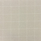 Next Tweedy Check fire retardant upholstery fabric in light natural – woven Next upholstery fabric with subtle check design clearance stock