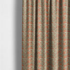 Ophelia floral linen curtain fabric roomset showing patterned curtains in a colourful interior