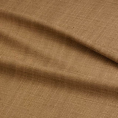 Panton Golden Nugget - Yellow Plain Linen Curtain Upholstery Fabric UK