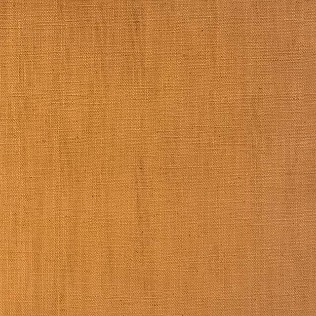 Panton Golden Ochre - Yellow Plain Linen Curtain Upholstery Fabric