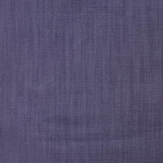 Panton Grape - Purple Plain Linen Curtain Upholstery Fabric