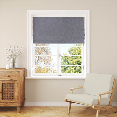 Panton Griffin - Grey Plain Linen Curtain Blind Fabric