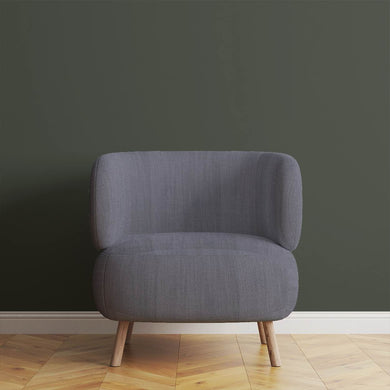 Panton Griffin - Grey Plain Linen Upholstery Fabric