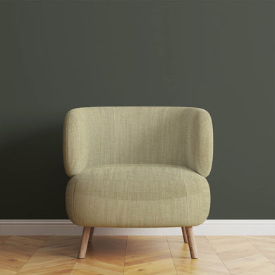 Panton Hay - Yellow Plain Linen Upholstery Fabric