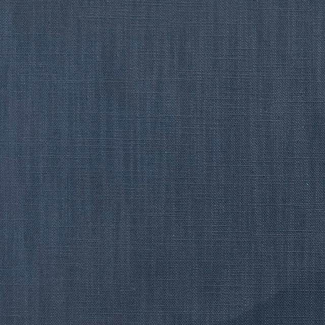 Panton Indian Teal - Teal Plain Linen Curtain Upholstery Fabric
