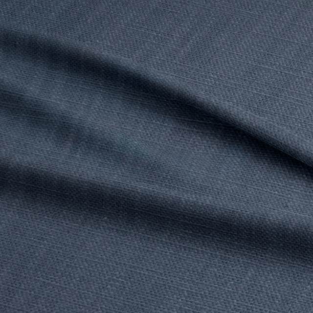 Panton Indian Teal - Teal Plain Linen Curtain Upholstery Fabric UK