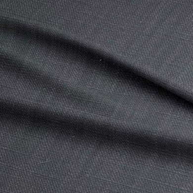 Dion Iron Gate - Grey Plain Cotton Curtain Upholstery Fabric UK