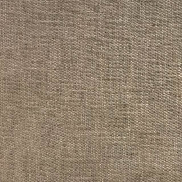 Panton Kelp - Brown Plain Linen Curtain Upholstery Fabric