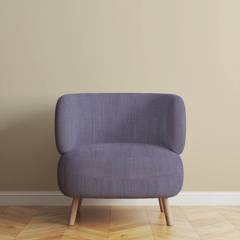 Dion Languid Lavender - Purple Plain Cotton Upholstery Fabric