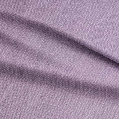 Dion Lavender Egg - Purple Plain Cotton Curtain Upholstery Fabric UK