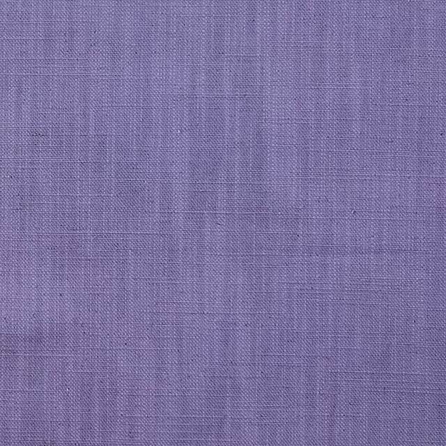 Panton Lavender - Purple Plain Linen Curtain Upholstery Fabric