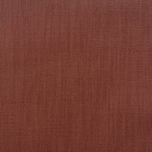 Panton Light Mahogany - Brown Plain Linen Curtain Upholstery Fabric