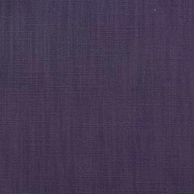 Panton Loganberry - Purple Plain Linen Curtain Upholstery Fabric