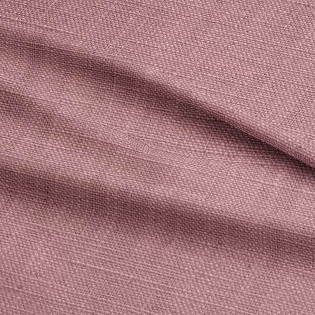 Dion Lotus - Pink Plain Cotton Curtain Upholstery Fabric UK