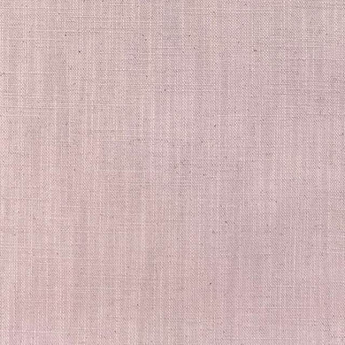 Panton Mauve Chalk - Pink Plain Linen Curtain Upholstery Fabric
