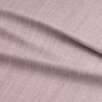 Dion Mauve Chalk - Pink Plain Cotton Curtain Upholstery Fabric UK