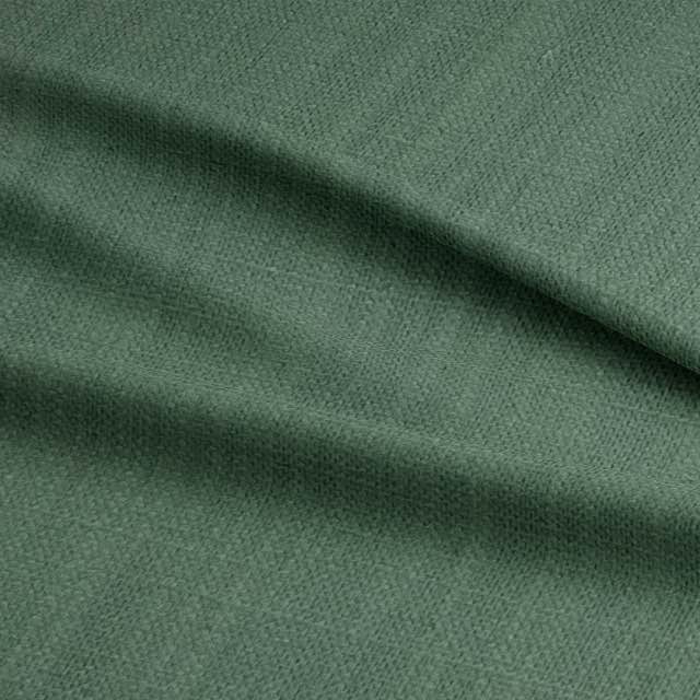 Dion Mint - Green Plain Cotton Curtain Upholstery Fabric UK