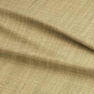 Panton Pale Banana - Yellow Plain Linen Curtain Upholstery Fabric UK
