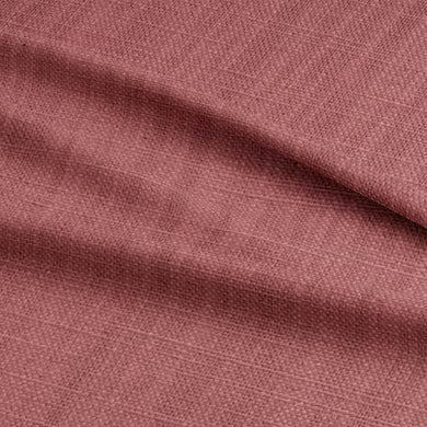 Dion Peach Blossom - Pink Plain Cotton Curtain Upholstery Fabric UK