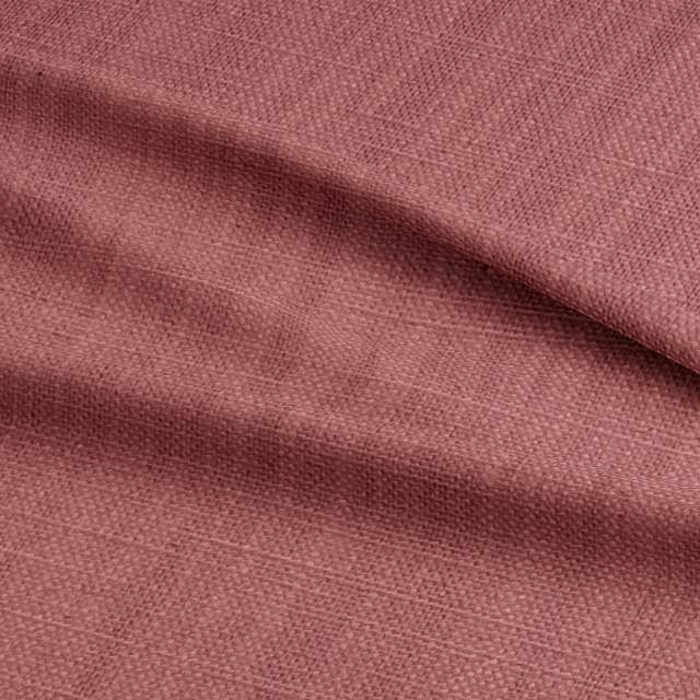 Dion Peach Blossom - Pink Plain Cotton Curtain Upholstery Fabric UK