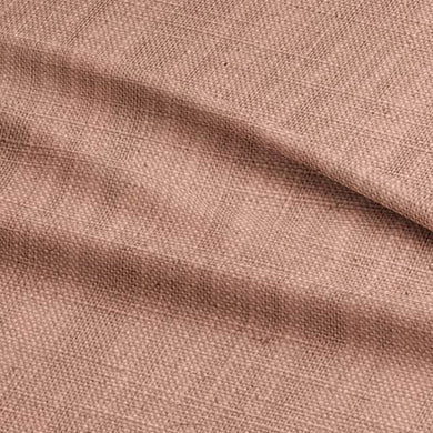 Dion Peach Bud - Pink Plain Cotton Curtain Upholstery Fabric UK