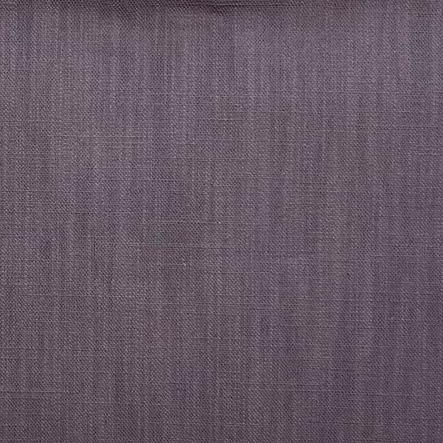 Panton Plum Perfect - Purple Plain Linen Curtain Upholstery Fabric