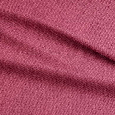 Dion Rapture Rose - Pink Plain Cotton Curtain Upholstery Fabric UK