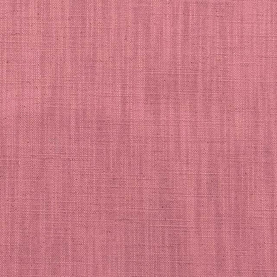 Dion Sea Pink - Pink Plain Cotton Curtain Upholstery Fabric
