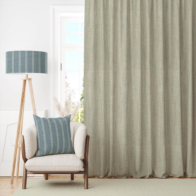 High-quality, durable Dion Plain Cotton Fabric in a natural, versatile color