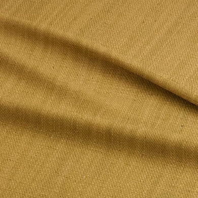 Panton Sunflower - Yellow Plain Linen Curtain Upholstery Fabric UK