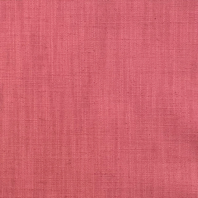 Dion Sunkist Coral - Pink Plain Cotton Curtain Upholstery Fabric