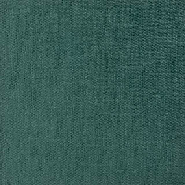 Panton Teal Green - Teal Plain Linen Curtain Upholstery Fabric