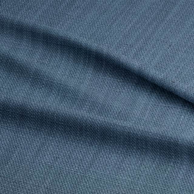 Chic and modern Panton Plain Linen Fabric in Turquoise
