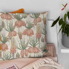 Passionflower Fabric in celestial color with cosmic passionflower print