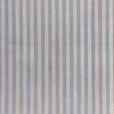 A close-up image of a durable and stylish pencil stripe upholstery fabric suitable for home decor and furniture